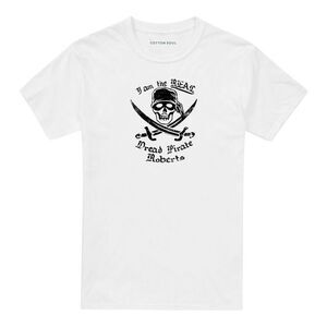 The Princess Bride Unisex Adult The Real Dpr T-Shirt / White